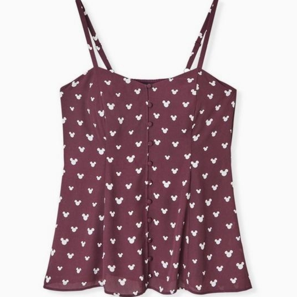 torrid Tops - NWOT Torrid Disney Mickey Mouse Cami size 1X
